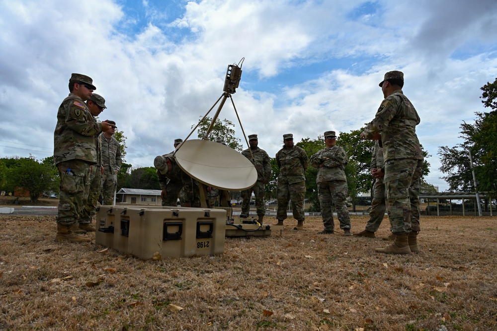 101st TC VSAT training