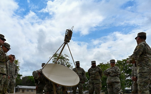 101st TC VSAT training