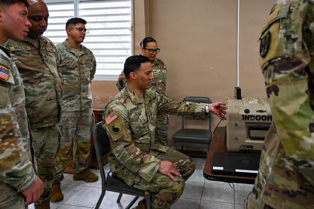 101st TC VSAT training