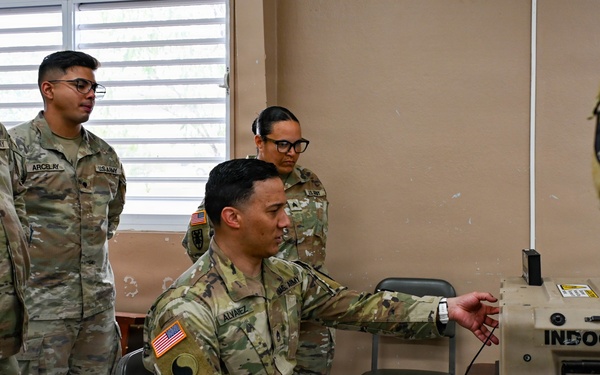 101st TC VSAT training