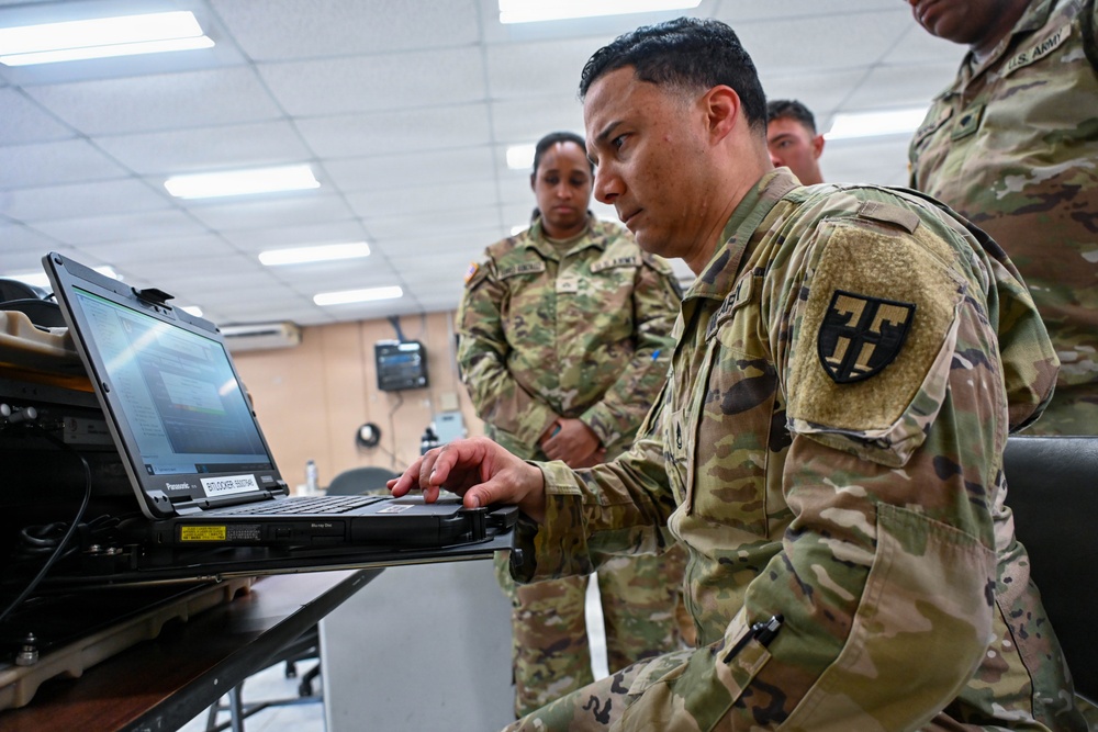 101st TC VSAT training