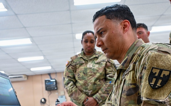 101st TC VSAT training