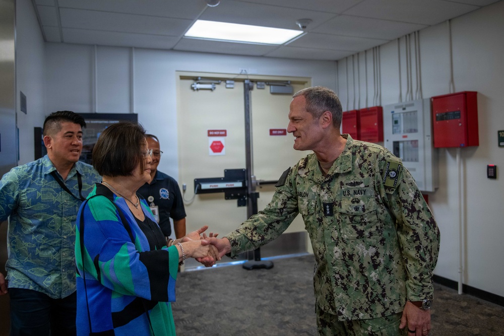 Combined Task Force RIMPAC 26 Meets with the Honorable Mazie K. Hirono