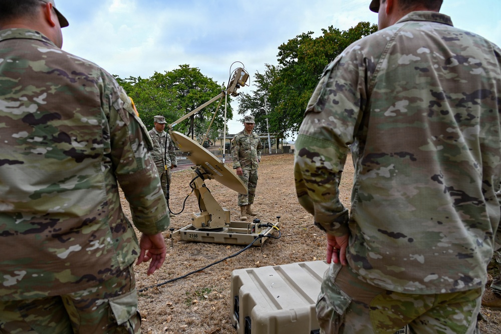 101st TC VSAT training