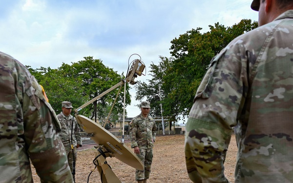 101st TC VSAT training