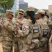 Chief Warrant Officer 5 Bernard Aguon Conducts a DC Safe and Beautiful Circulation around Smithsonian Metro Station