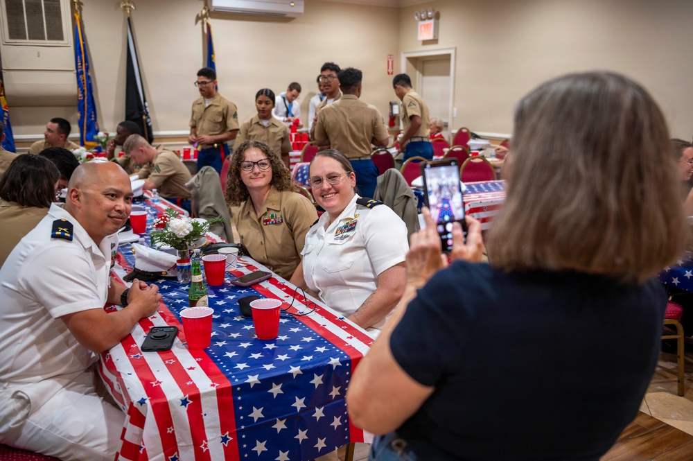 U.S. Sailors and Marines Participate in VFW Community Event