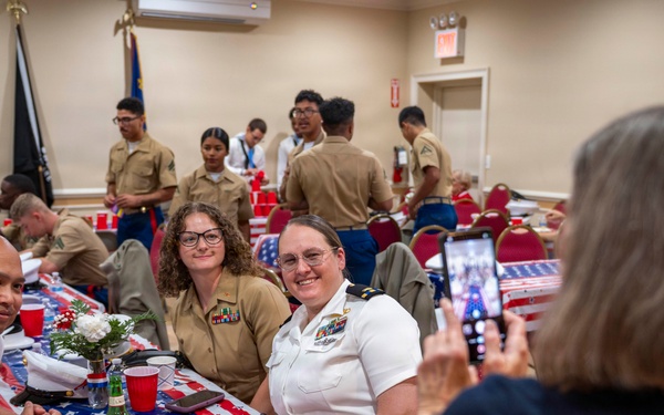 U.S. Sailors and Marines Participate in VFW Community Event