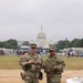 Chief Warrant Officer 5 Bernard Aguon Conducts a DC Safe and Beautiful Circulation around Smithsonian Metro Station
