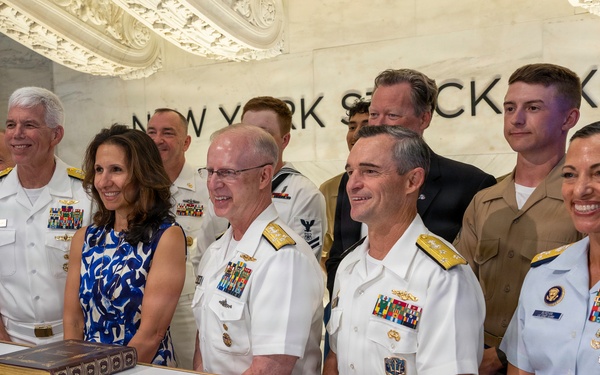 CNO Attends Closing Bell Ceremony at the New York Stock Exchange