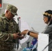 Chief Warrant Officer 5 Bernard Aguon Conducts a DC Safe and Beautiful Circulation around Smithsonian Metro Station