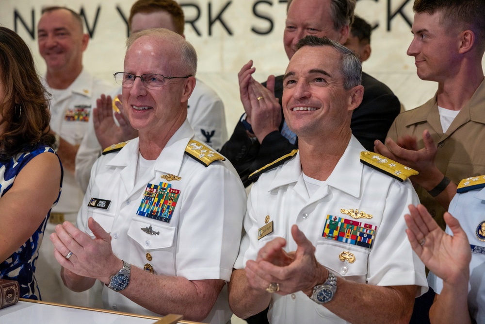 CNO Attends Closing Bell Ceremony at the New York Stock Exchange