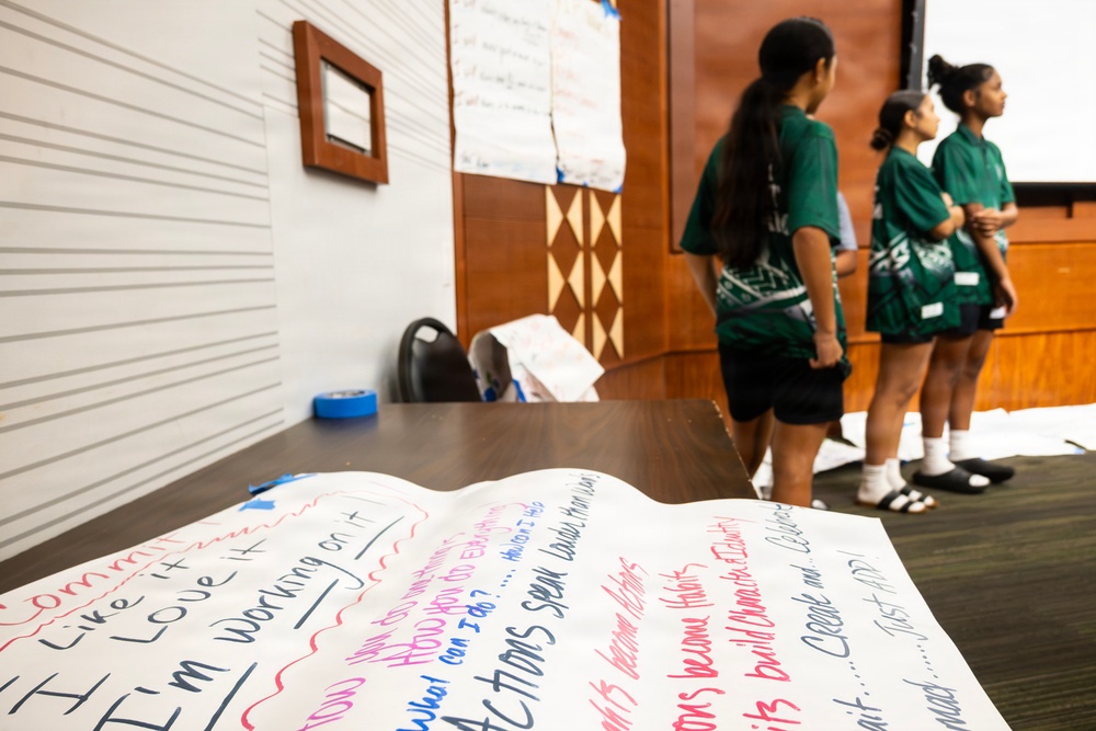 94th Army Air and Missile Defense Command Soldiers help local youth during the 2026 Youth Impact Program