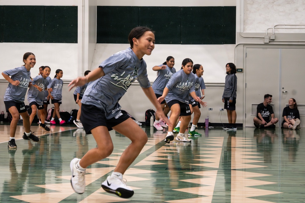 94th Army Air and Missile Defense Command Soldiers help local youth during the 2026 Youth Impact Program