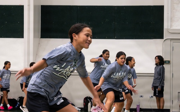 94th Army Air and Missile Defense Command Soldiers help local youth during the 2026 Youth Impact Program
