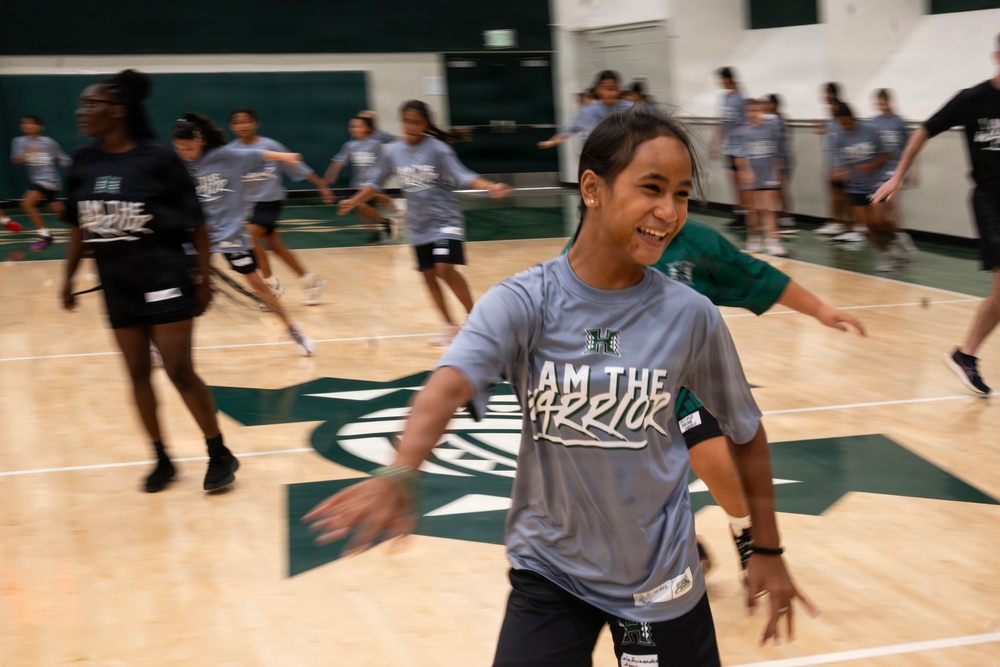 94th Army Air and Missile Defense Command Soldiers help local youth during the 2026 Youth Impact Program
