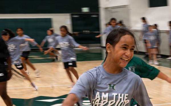 94th Army Air and Missile Defense Command Soldiers help local youth during the 2026 Youth Impact Program