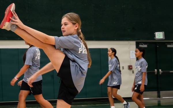 94th Army Air and Missile Defense Command Soldiers help local youth during the 2026 Youth Impact Program