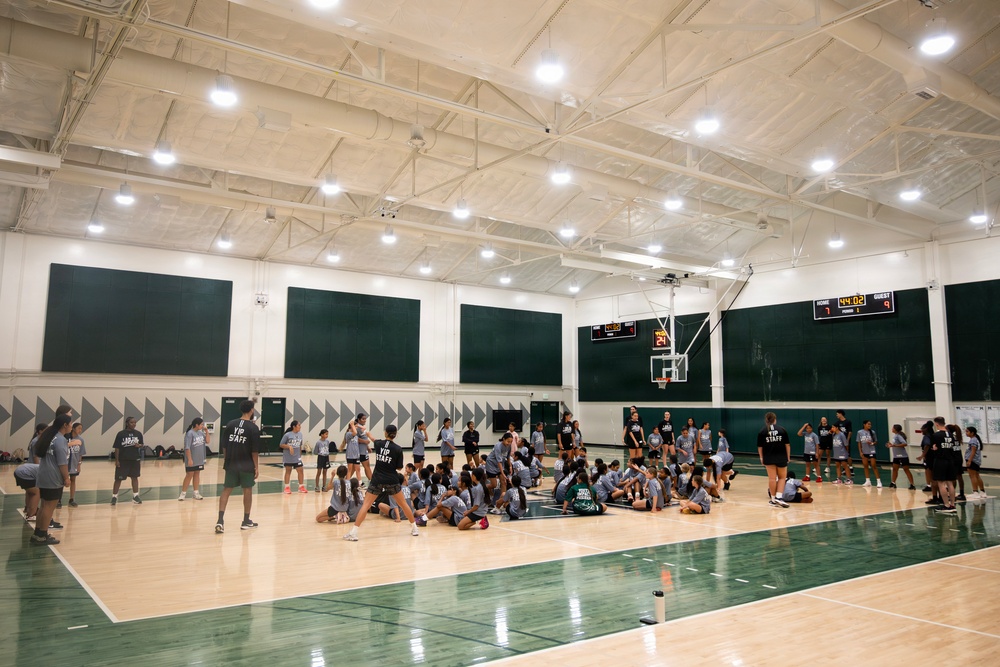 94th Army Air and Missile Defense Command Soldiers help local youth during the 2026 Youth Impact Program
