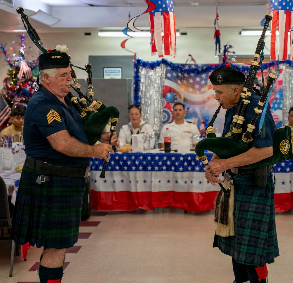 U.S. Sailors and Marines visit Todt Hill Friendship Club