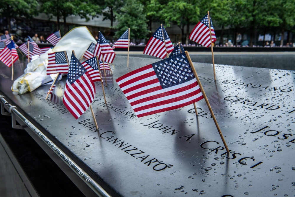 Nimitz Sailors Visit 9/11 Memorial