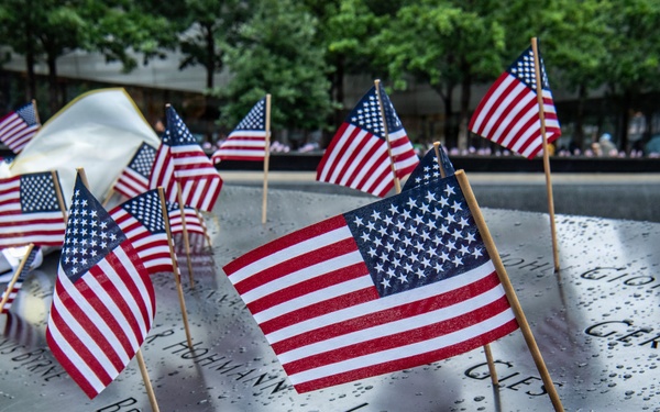 Nimitz Sailors Visit 9/11 Memorial