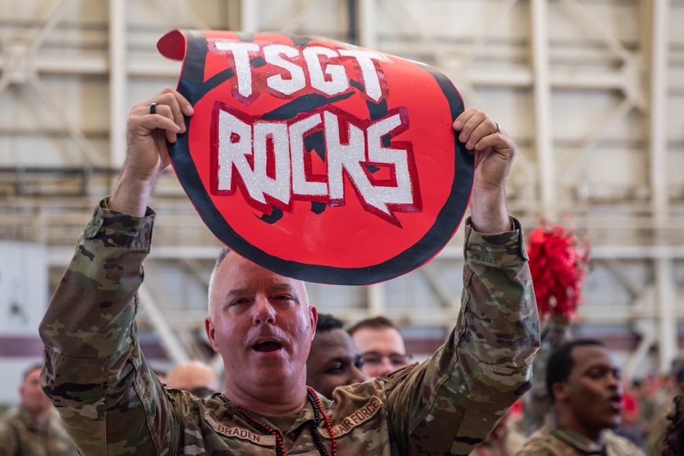 Team Travis celebrates 54 Airmen advancing to Technical Sergeant