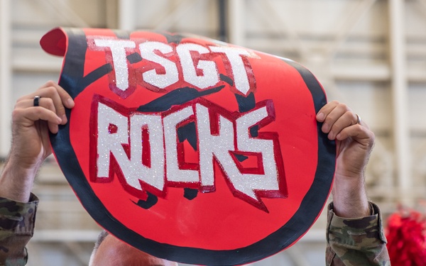 Team Travis celebrates 54 Airmen advancing to Technical Sergeant
