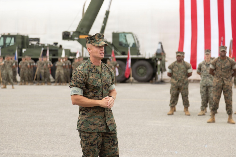 1st Maintenance Battalion Conducts Relief and Appointment Ceremony