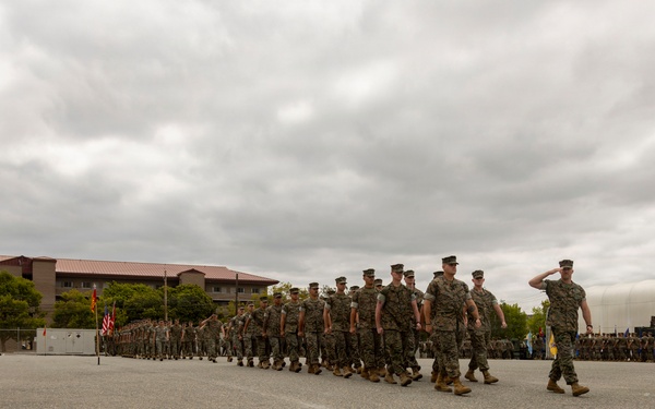 1st Maintenance Battalion Conducts Relief and Appointment Ceremony