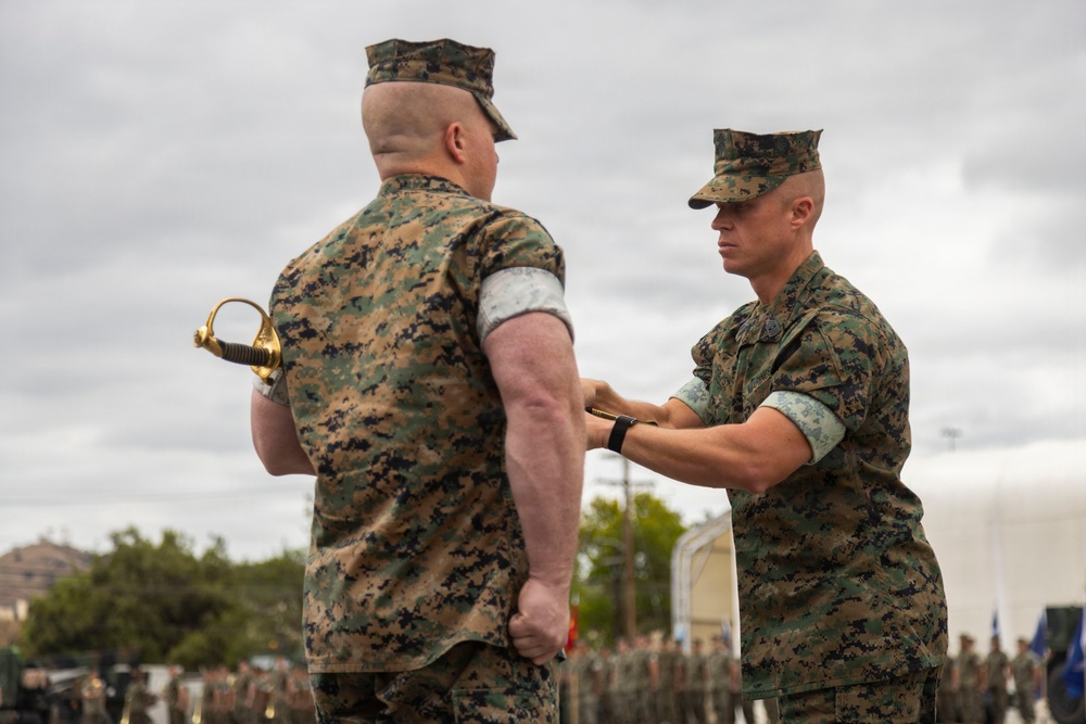 1st Maintenance Battalion Conducts Relief and Appointment Ceremony