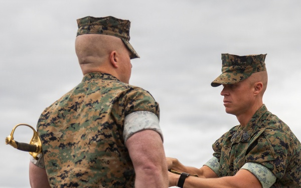 1st Maintenance Battalion Conducts Relief and Appointment Ceremony