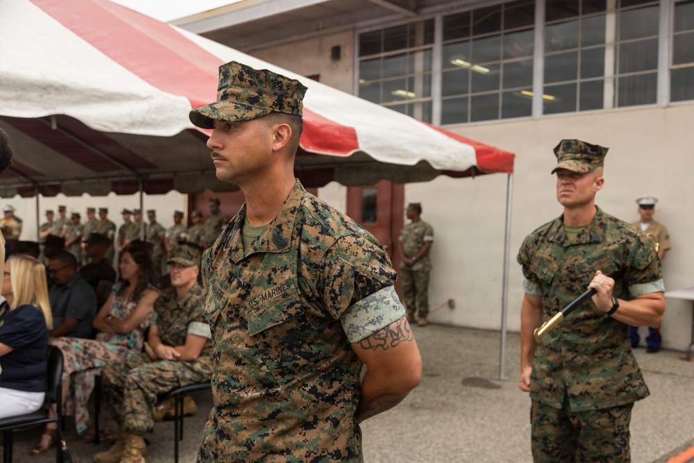 1st Maintenance Battalion Conducts Relief and Appointment Ceremony