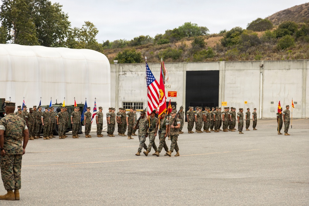 1st Maintenance Battalion Conducts Relief and Appointment Ceremony