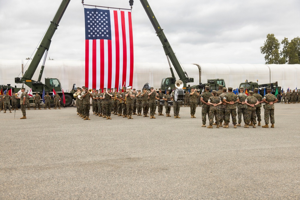 1st Maintenance Battalion Conducts Relief and Appointment Ceremony