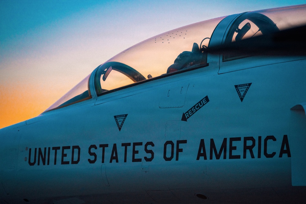 Dawn breaks over Andrews ahead of Freedom 250