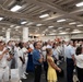 U.S. Navy Band Brass Quintet perform at the International Naval Review Closing Ceremony