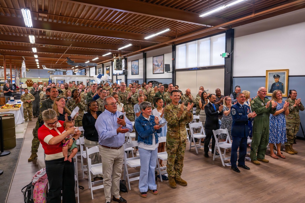 Prouty promotes to colonel with Gen. Reed as presiding officer