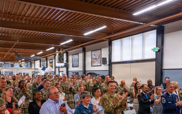 Prouty promotes to colonel with Gen. Reed as presiding officer