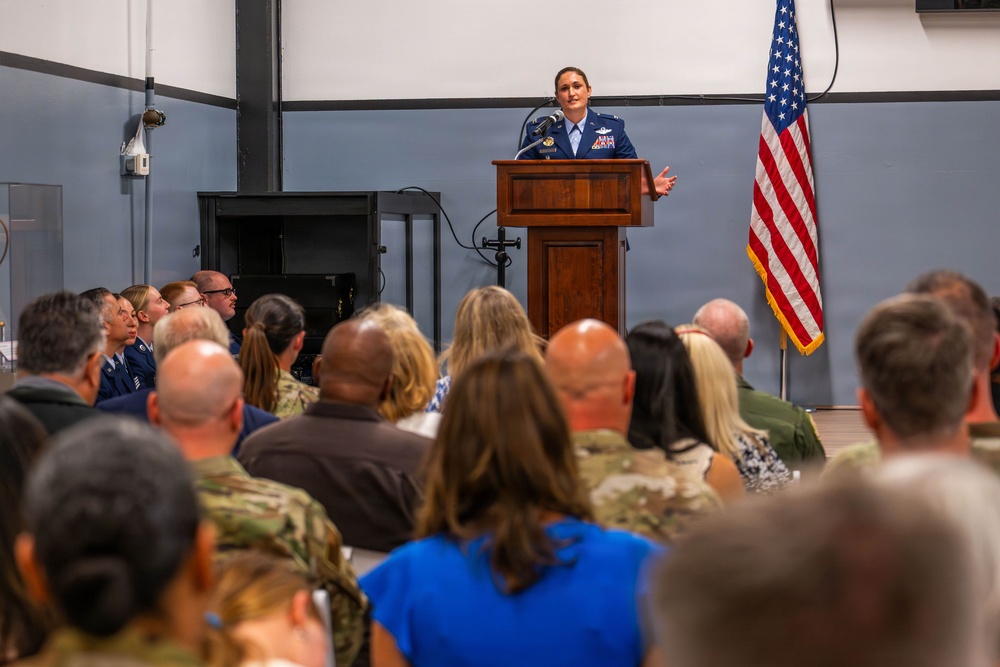 Prouty promotes to colonel with Gen. Reed as presiding officer