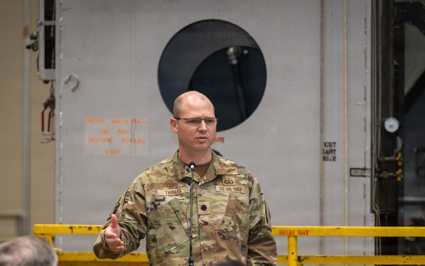 Thomas assumes command of 716th Test Squadron