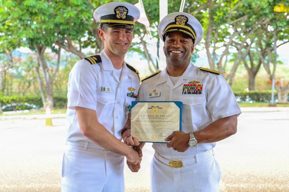 NAVFAC Pacific Flag Aide to the Commander Loop Ceremony