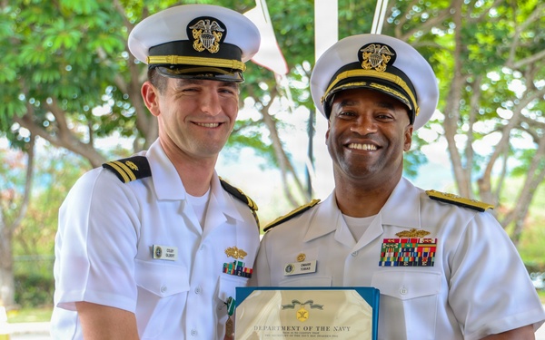 NAVFAC Pacific Flag Aide to the Commander Loop Ceremony