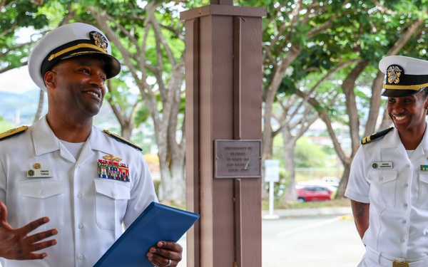 NAVFAC Pacific Flag Aide to the Commander Loop Ceremony