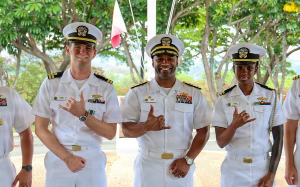 NAVFAC Pacific Flag Aide to the Commander Loop Ceremony