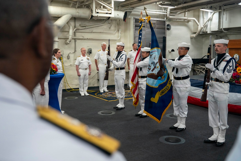 U.S. Fleet Forces Command Hosts INR 250 Closing Reception Aboard USS Arlington