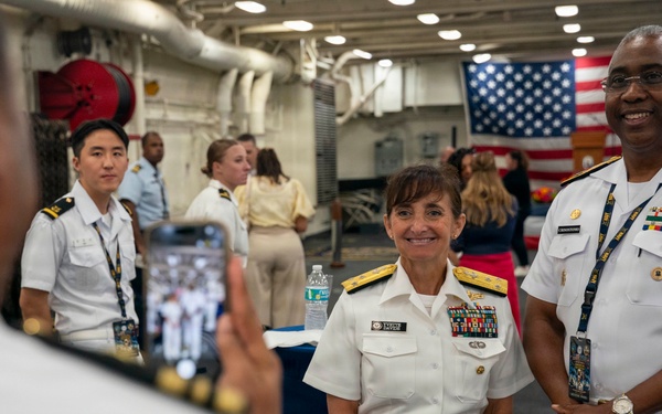 U.S. Fleet Forces Command Hosts INR 250 Closing Reception Aboard USS Arlington