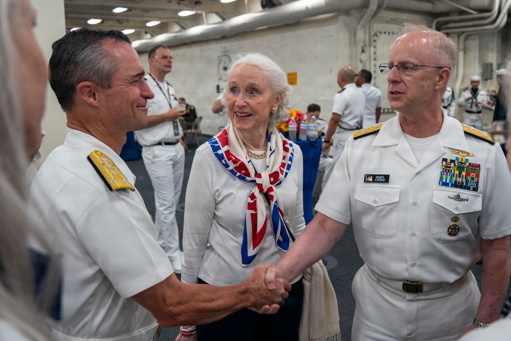 U.S. Fleet Forces Command Hosts INR 250 Closing Reception Aboard USS Arlington