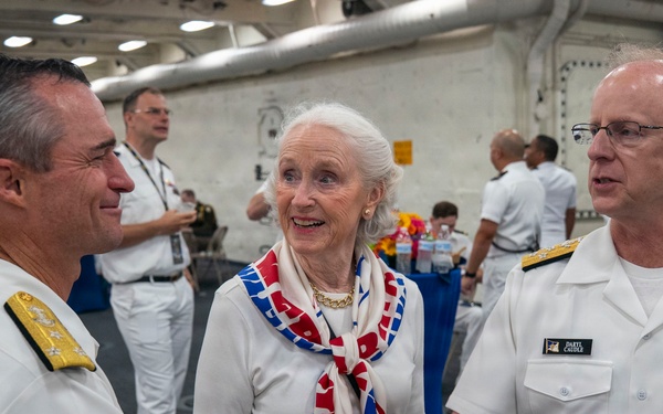 U.S. Fleet Forces Command Hosts INR 250 Closing Reception Aboard USS Arlington