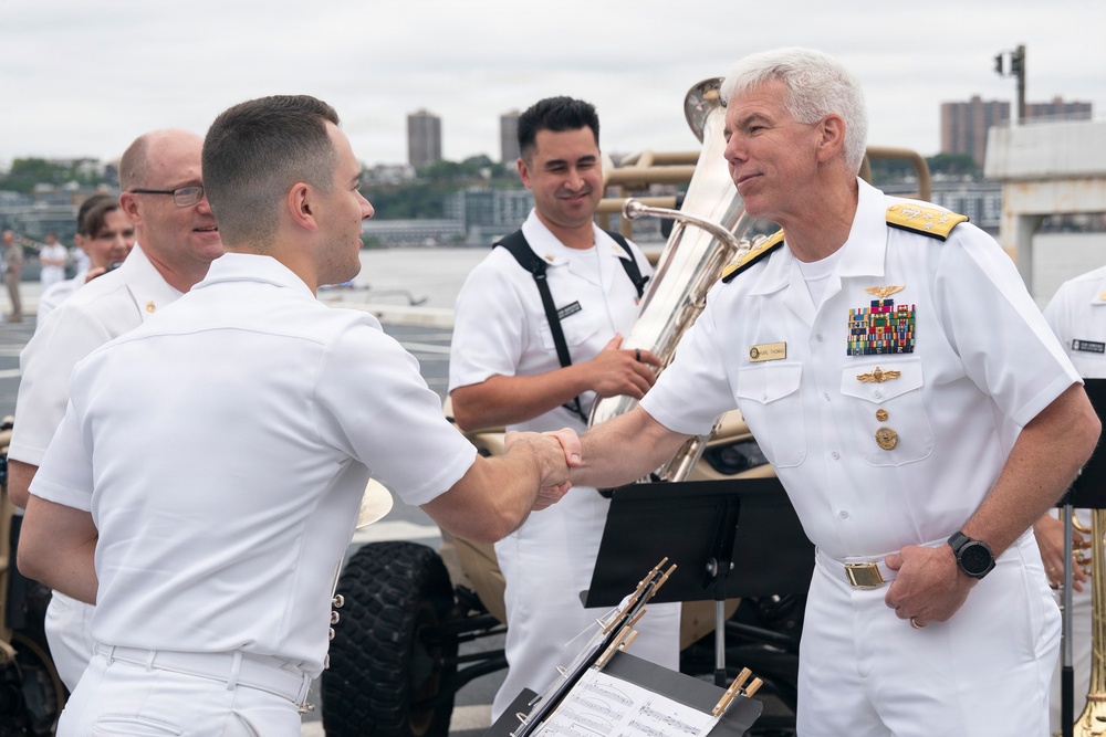 U.S. Fleet Forces Command Hosts INR 250 Closing Reception Aboard USS Arlington